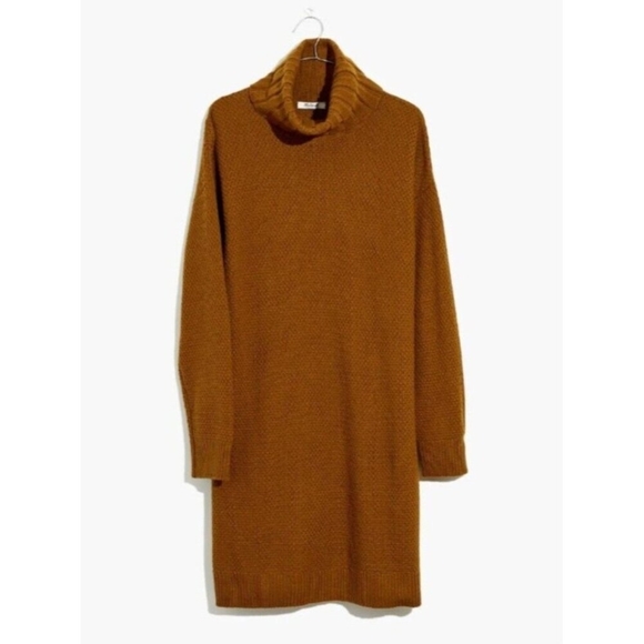Madwell Foldover Turtleneck Sweater Dress Size XL - Picture 11 of 11